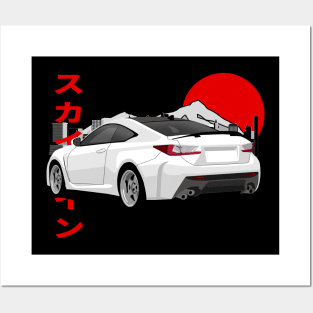 Lexus rcf JDM Style Posters and Art